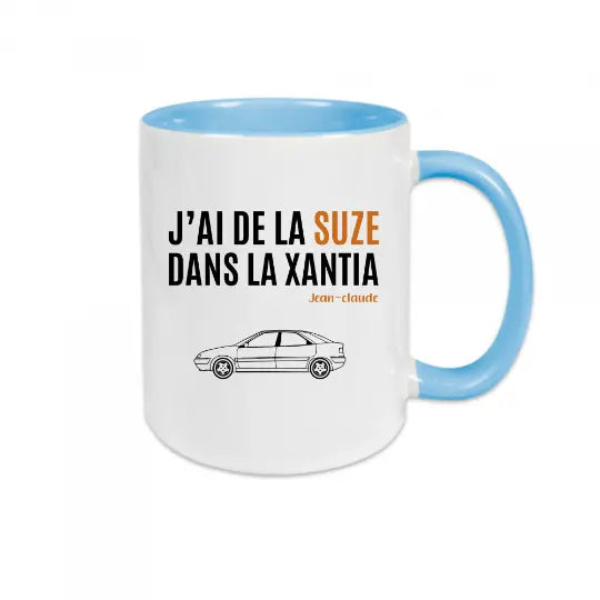 Mug céramique - J'ai de la Suze dans la Xantia