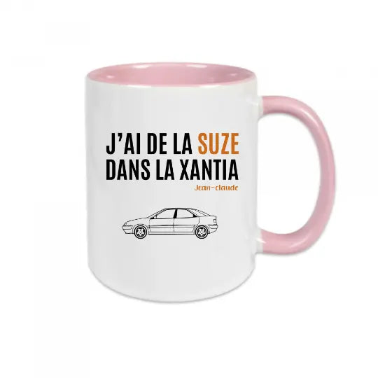 Mug céramique - J'ai de la Suze dans la Xantia