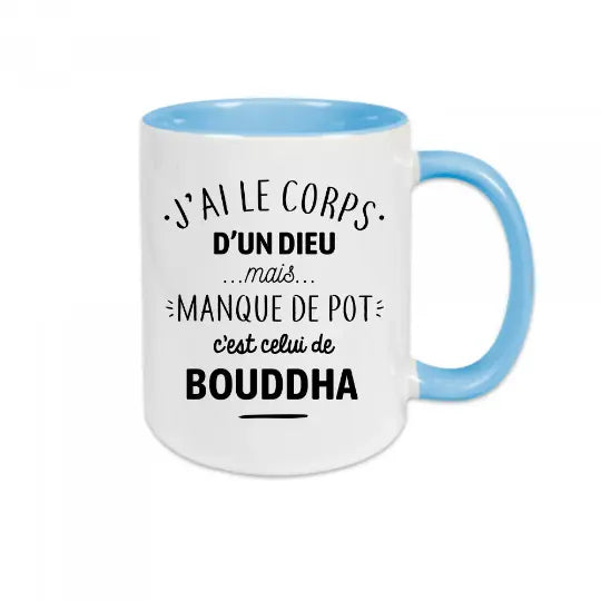 Mug céramique - J'ai le corps d'un dieu