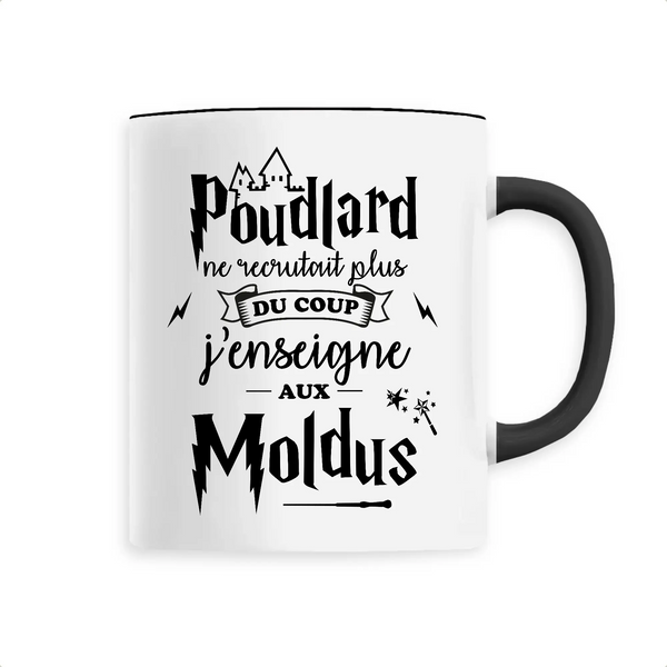 Mug céramique - J'enseigne aux moldus