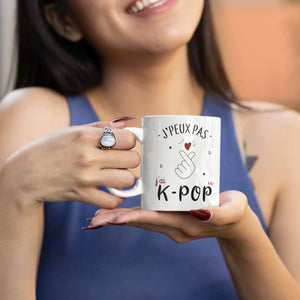 Mug céramique - J'peux pas j'ai K-Pop