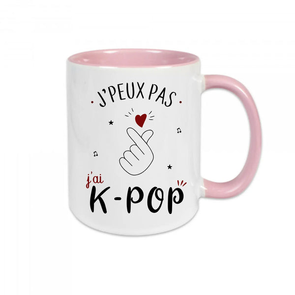 Mug céramique - J'peux pas j'ai K-Pop