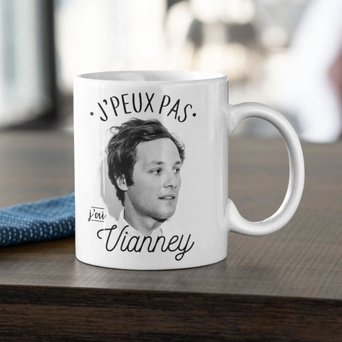 Mug céramique - J'peux pas j'ai Vianney