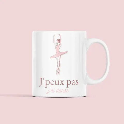 Mug céramique - J'peux pas j'ai danse