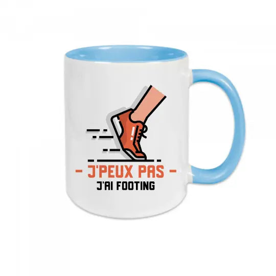 Mug céramique - J'peux pas j'ai footing