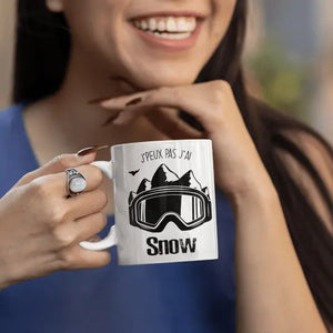 Mug céramique - J'peux pas j'ai snow