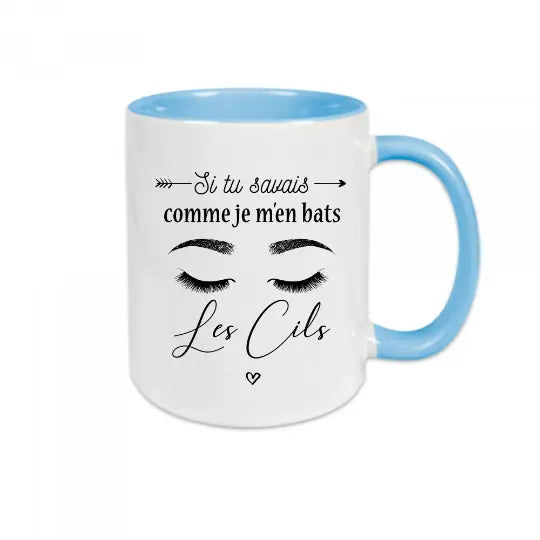 Mug céramique - Je m'en bats les cils