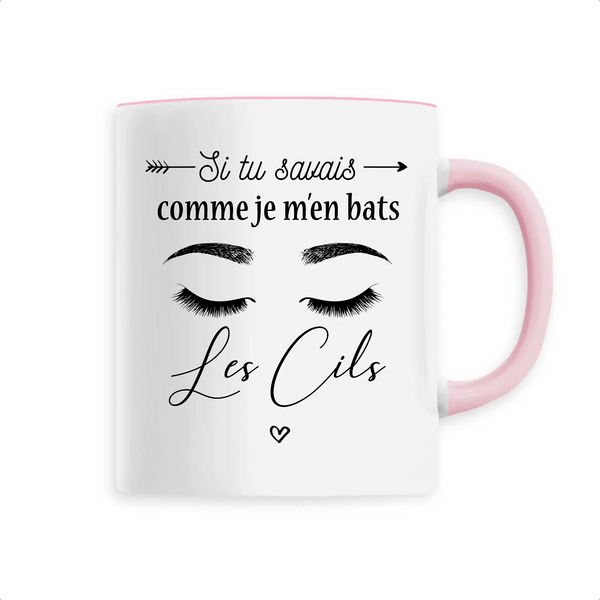 Mug céramique - Je m'en bats les cils