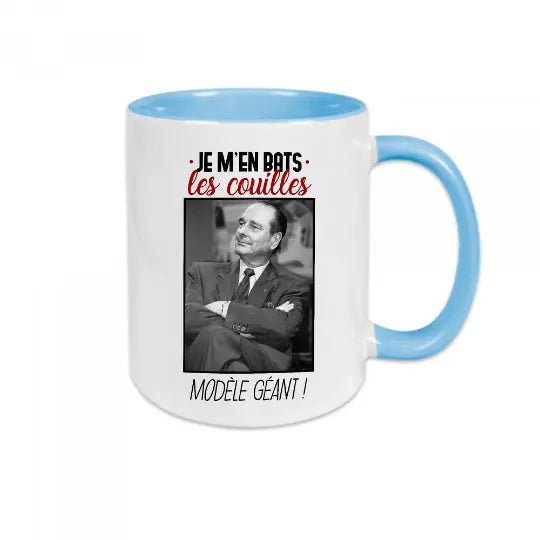 Mug céramique - Je m'en bats les couilles