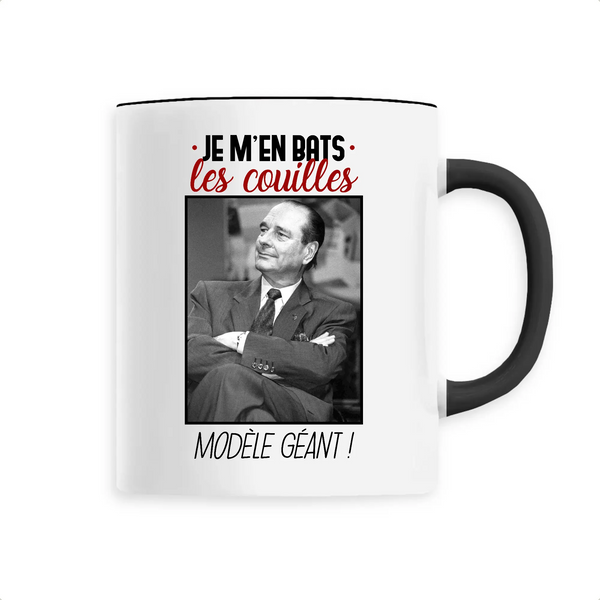 Mug céramique - Je m'en bats les couilles