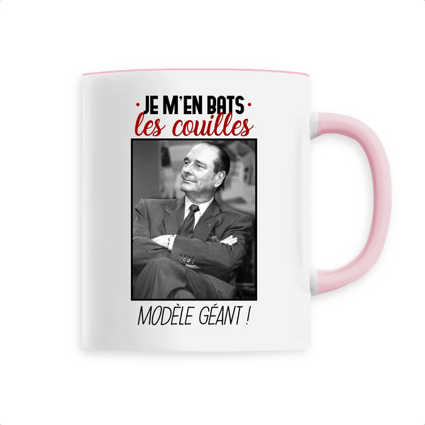 Mug céramique - Je m'en bats les couilles