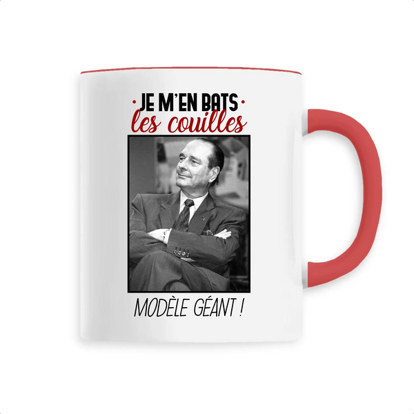 Mug céramique - Je m'en bats les couilles