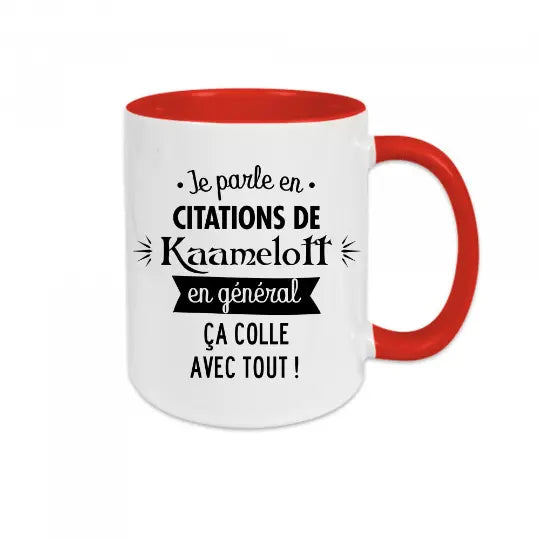 Mug céramique - Je parle en citation de Kaamelott, en général ça colle avec tout