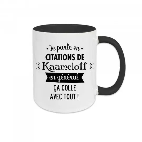 Mug céramique - Je parle en citation de Kaamelott, en général ça colle avec tout