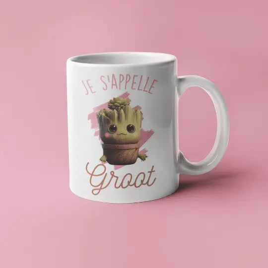 Mug céramique - Je s'appelle Groot v2