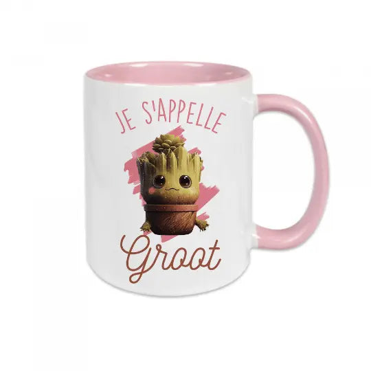 Mug céramique - Je s'appelle Groot v2