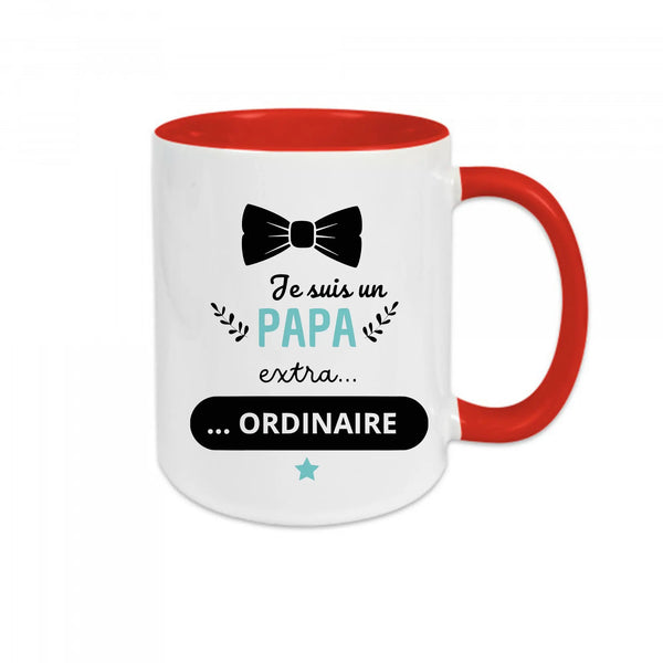 Mug céramique - Je suis un papa extra ordinaire Encre et Créations