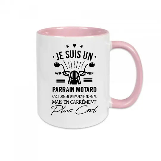 Mug céramique - Je suis un papa motard