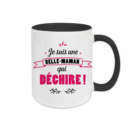 Mug céramique - Je suis une belle-maman qui déchire