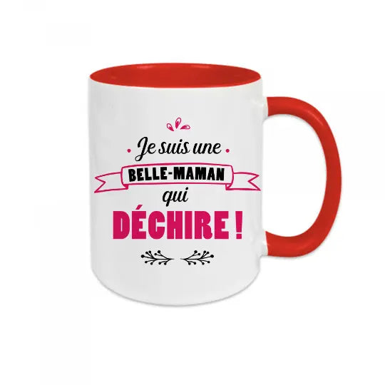 Mug céramique - Je suis une belle-maman qui déchire