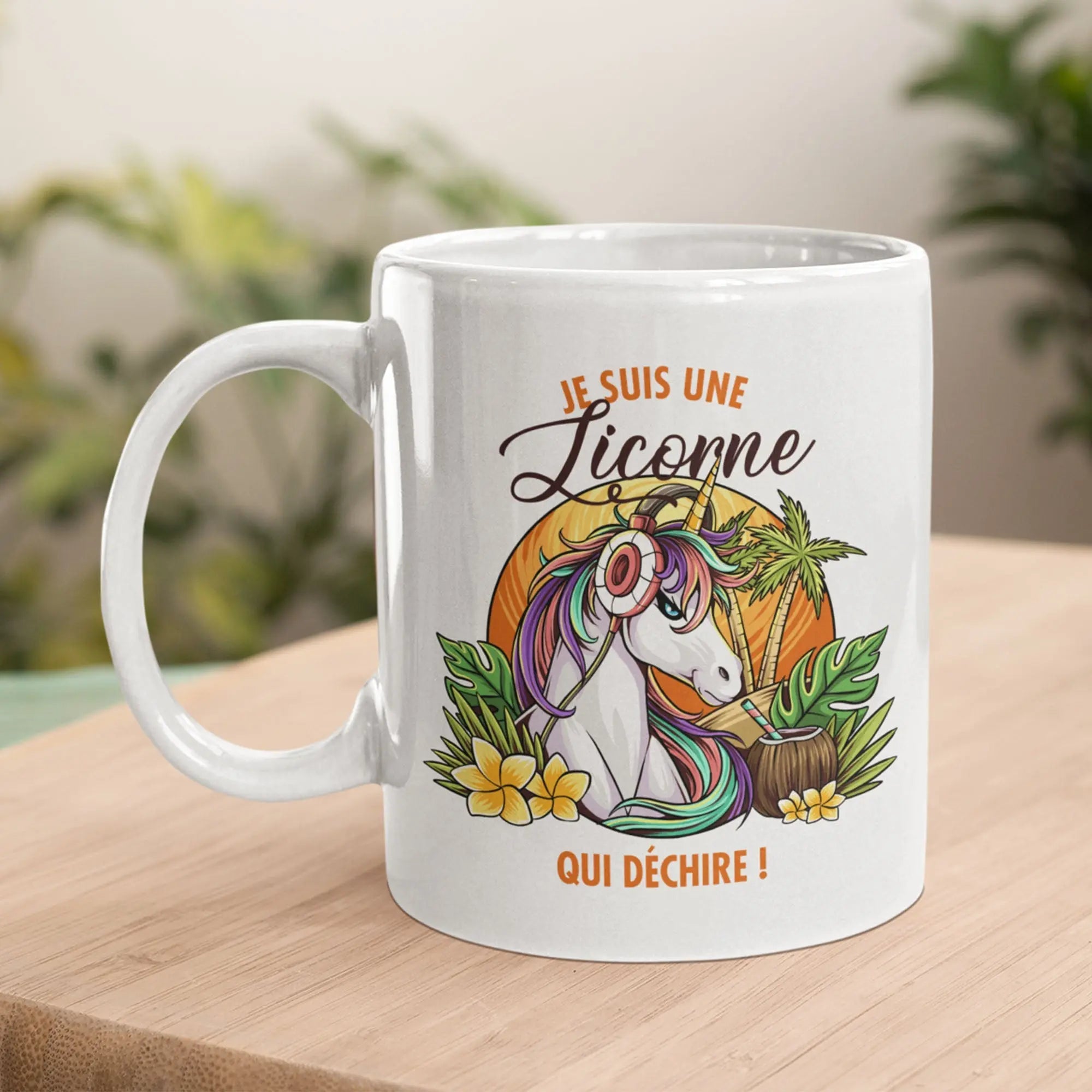 Mug céramique - Je suis une licorne qui déchire