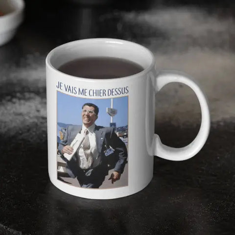 Mug céramique - Je vais me chier dessus