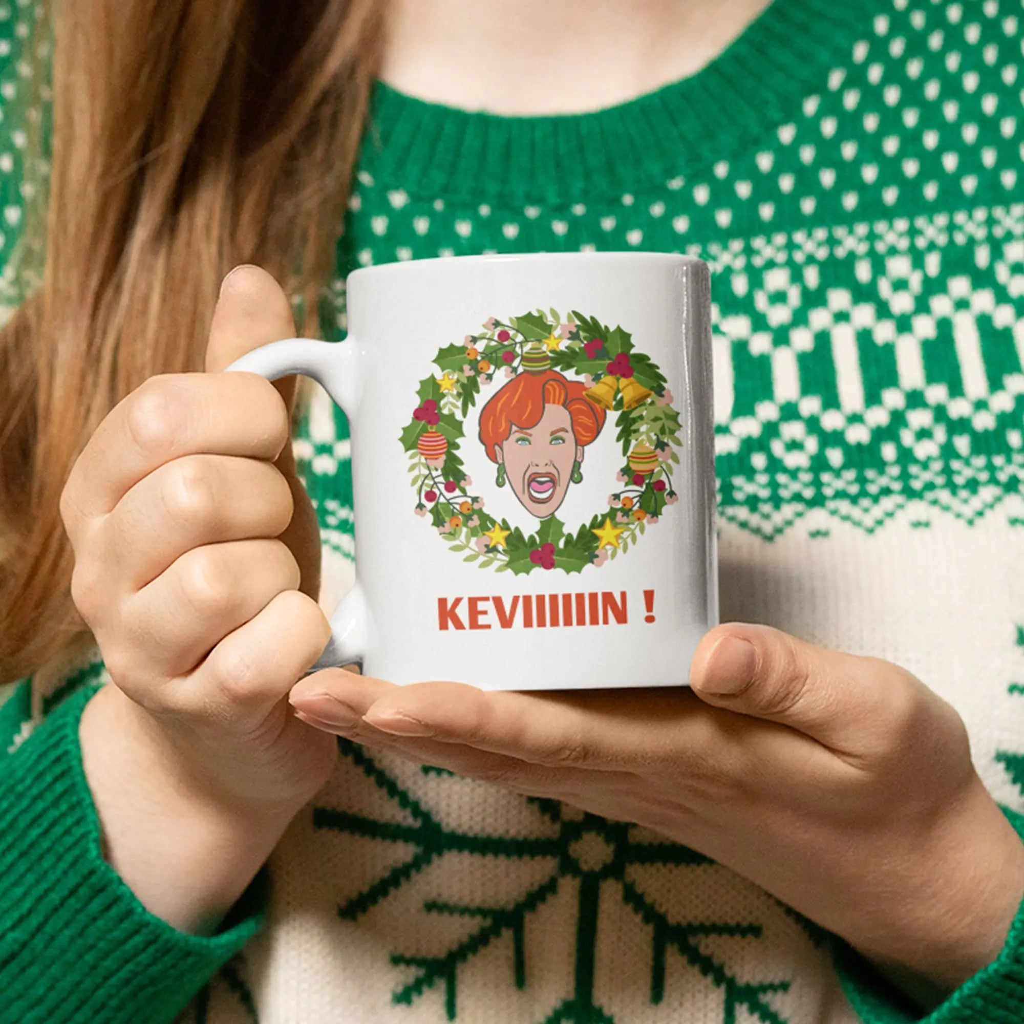 Mug céramique - Joyeux Noël Kevin Encre et Créations