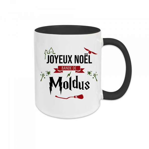 Mug céramique - Joyeux Noël bande de Moldus Encre et Créations