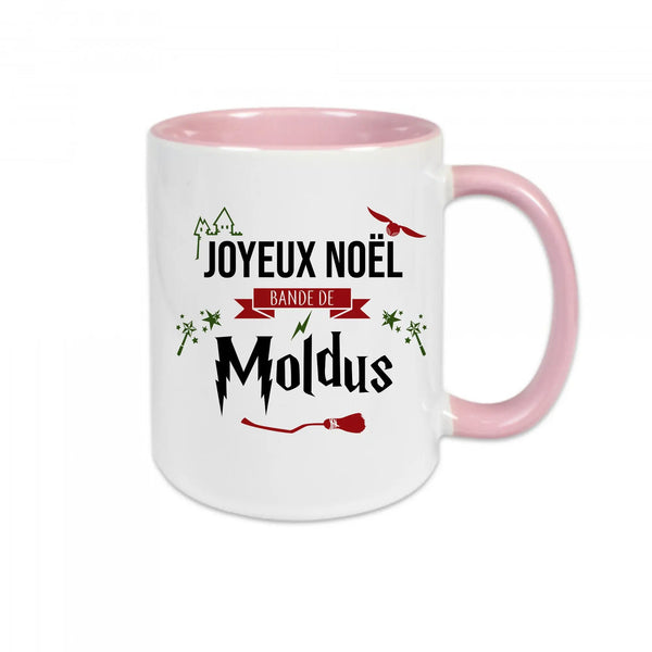 Mug céramique - Joyeux Noël bande de Moldus Encre et Créations