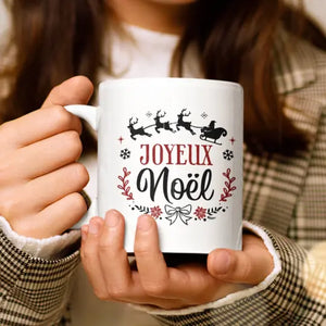 Mug céramique - Joyeux Noël v2 Encre et Créations