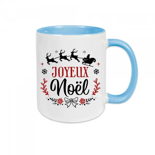 Mug céramique - Joyeux Noël v2 Encre et Créations