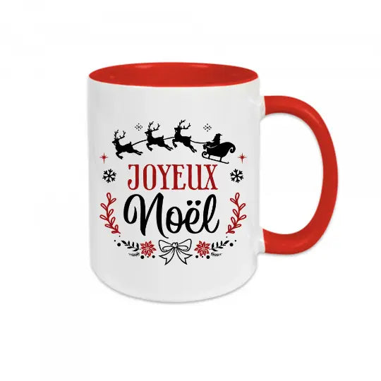 Mug céramique - Joyeux Noël v2 Encre et Créations