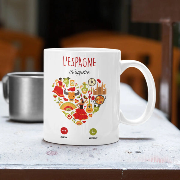 Mug céramique - L'Espagne m'appelle