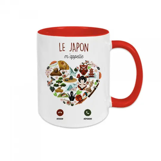 Mug céramique Le Japon m'appelle