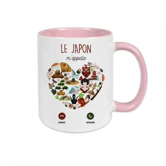 Mug céramique Le Japon m'appelle