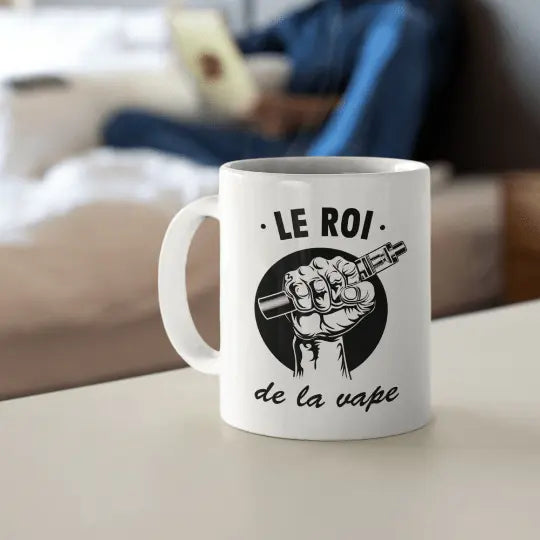 Mug céramique - Le roi de la vape