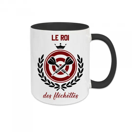 Mug céramique - Le roi des fléchettes