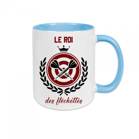 Mug céramique - Le roi des fléchettes