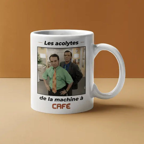 Mug céramique - Les acolytes de la machine à café