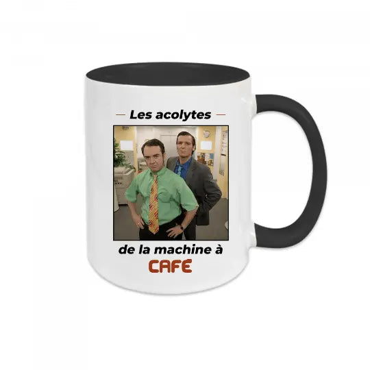 Mug céramique - Les acolytes de la machine à café