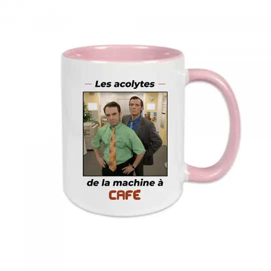 Mug céramique - Les acolytes de la machine à café