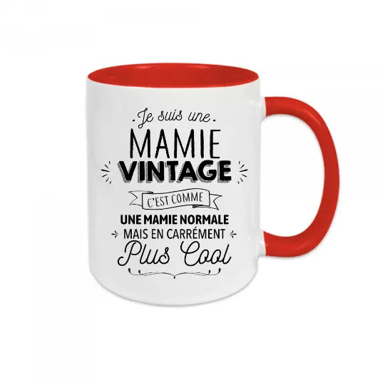 Mug céramique - Mamie vintage