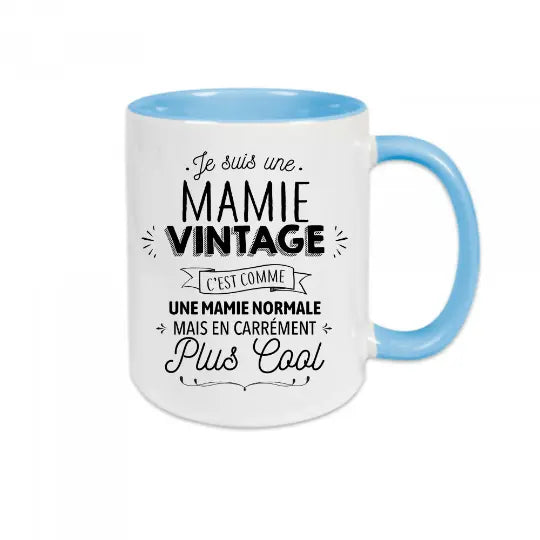 Mug céramique - Mamie vintage