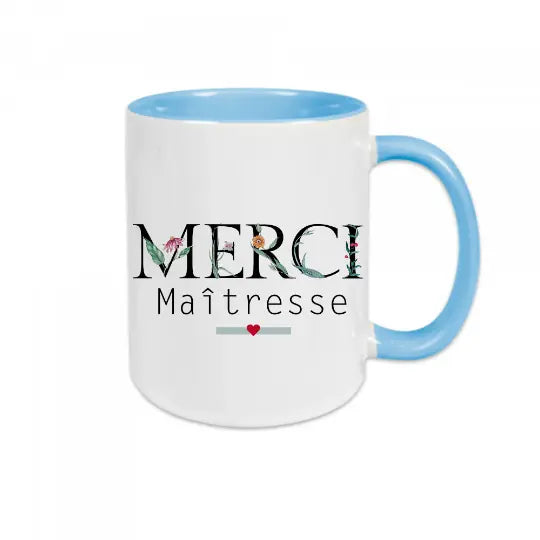 Mug céramique - Merci maîtresse