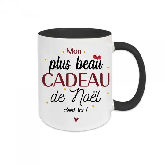 Mug céramique - Mon plus beau cadeau de Noël c'est toi ! Encre et Créations