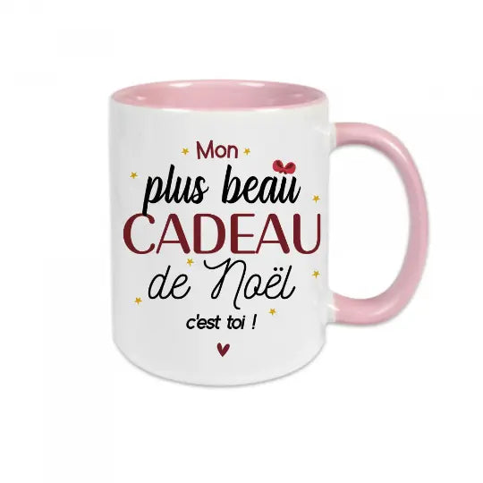 Mug céramique - Mon plus beau cadeau de Noël c'est toi ! Encre et Créations