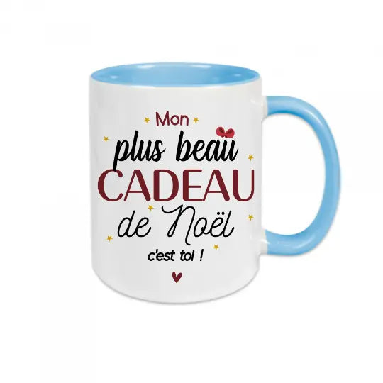 Mug céramique - Mon plus beau cadeau de Noël c'est toi ! Encre et Créations