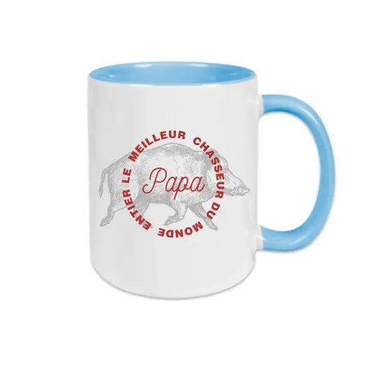 Mug céramique - Papa meilleur chasseur du monde