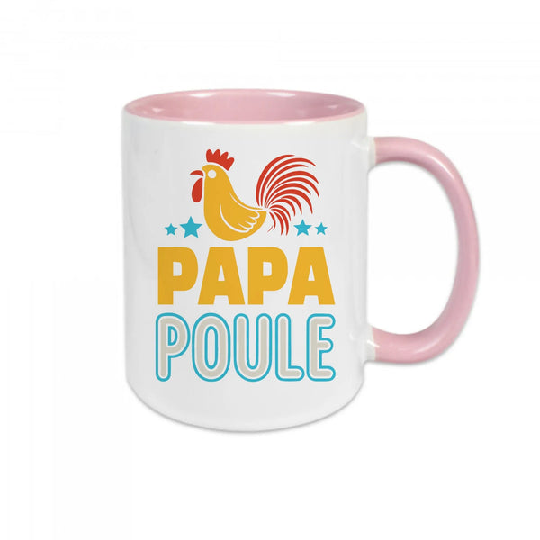 Mug céramique - Papa poule Encre et Créations