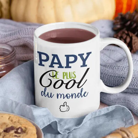 Mug céramique - Papy le plus cool du monde